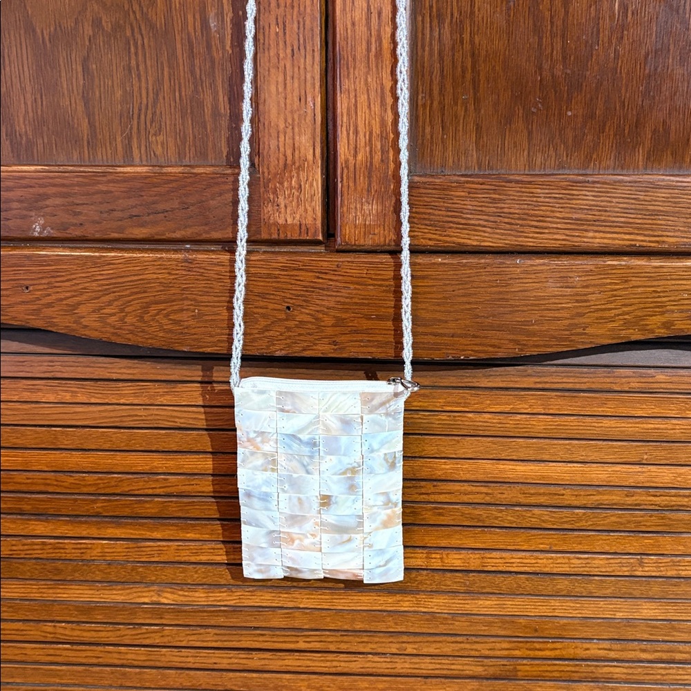 Handmade mother of pearl shoulder Mod by Design